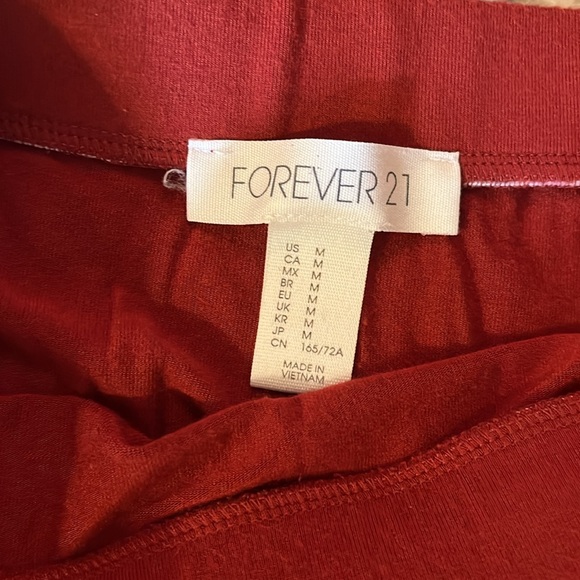 Forever 21 rust maxi skirt - Picture 4 of 10